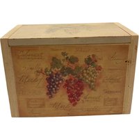 Vineyard Themen-Holz Dekorative Rezept-Box von SabrinklesFinds