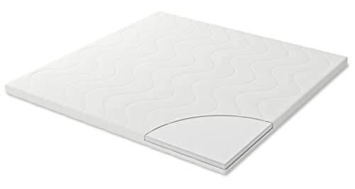 Sämann Laufgittermatratze Cloud Basic 120x120 cm - Matratze für Baby Laufstall - Baumwollbezug, für Allergiker von Sämann