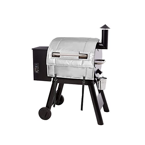 SafBbcue BAC344 Grill Wärmedämmdecke für Traeger Pro 22 & Pro 20 Serie Isolierdecke, Traeger Pro 575, Lil' Tex Elite Pellet Grilldecke, Traeger BAC626 Decke für Winter Kochen von SafBbcue