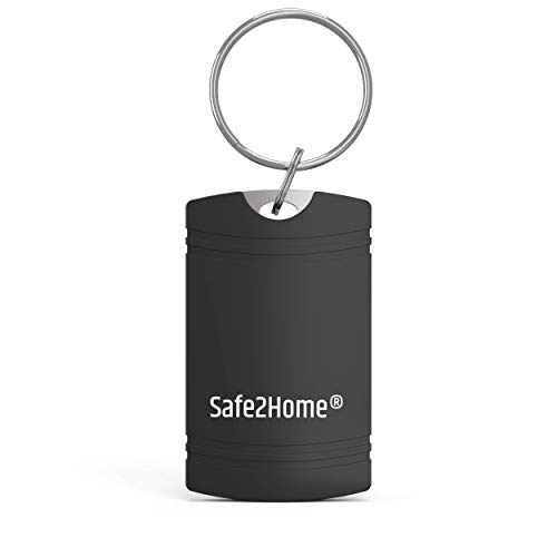 Safe2Home RFID Chip für Funk Alarmanlage SP310, Für einfaches Scharf- und Unscharf schalten, individuell einstellbar mit Schlüsselring von Safe2Home