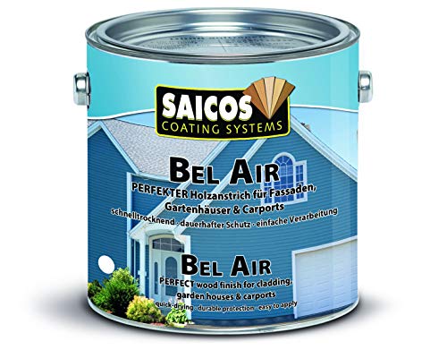Saicos 7200 301 Bel Air Holzspezialanstrich Weiß 0.75 l von Saicos