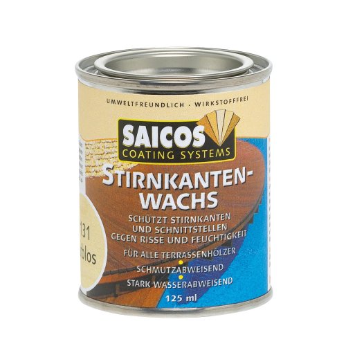 Saicos Colour GmbH 100 8131 Stirnkantenwachs, farblos, 0,125 Liter von Saicos