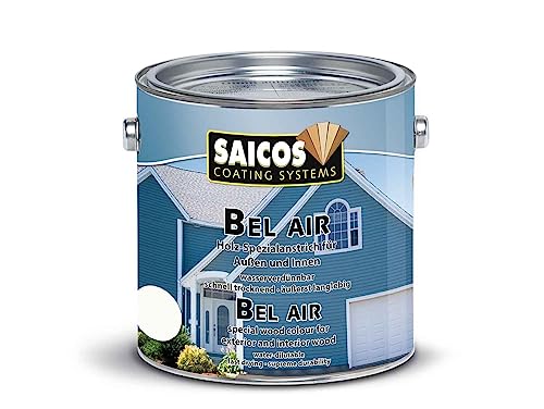 Saicos Bel Air Holz-Spezialanstrich Perlweiß 2,5l von Saicos