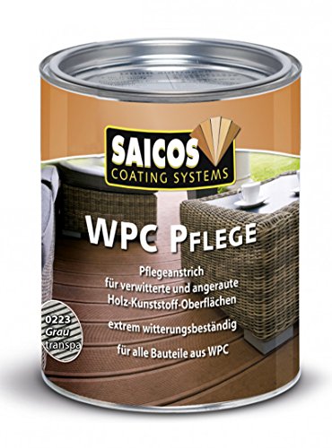 Saicos WPC Pflege 0223 Grau transparent 0,75 Liter von Saicos