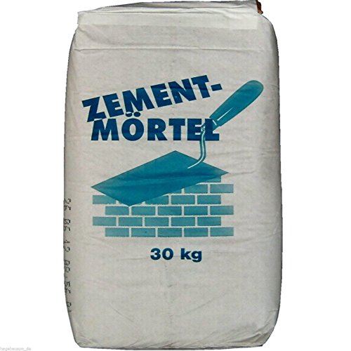 30Kg Mauermörtel 0,33€/Kg Putzmörtel Trockenmörtel Zement-Mörtel zum Mauern + Putzen von Sakret