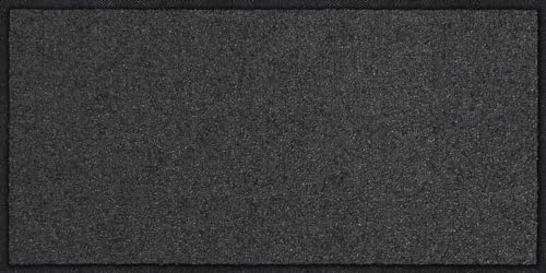 Salonloewe Fußmatte 030x060 cm Anthrazit Fußabtreter, innen, außen, Schmutzfangmatte, Sauberlauf-Teppich von Salonloewe