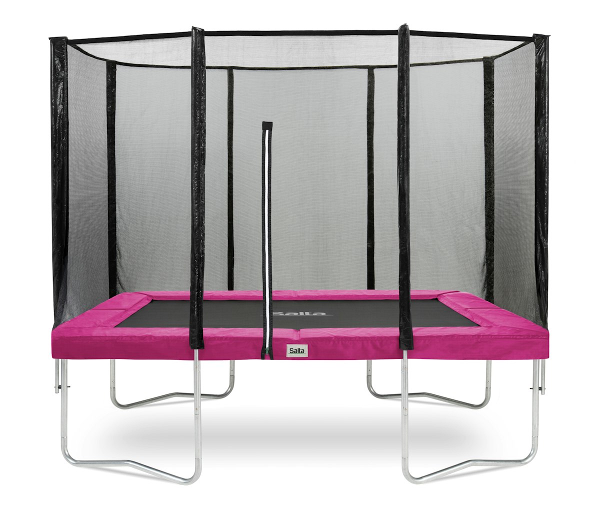 Salta Trampolin Combo mit Sicherheitsnetz-pink-214 x 305 cm von Salta / Toptwence