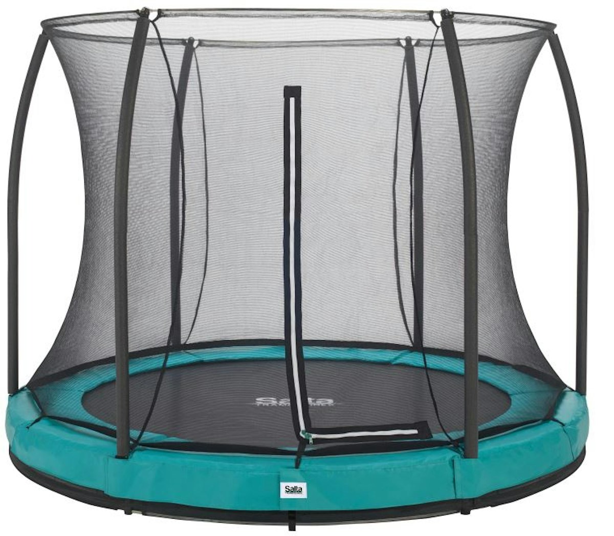 Salta Trampolin Comfort Edition Ground mit Sicherheitsnetz Ø 305 cm grün von Salta / Toptwence