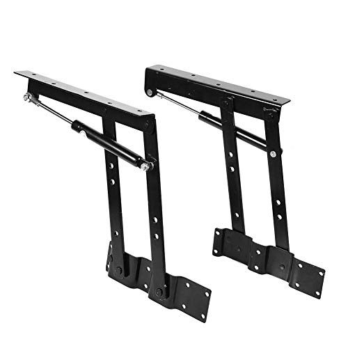 Samfox Hydraulisches Scharnier – 1 Paar praktische Lift Up Top Couchtisch Tisch Mechanismus Material Möbel Hebegestell von Samfox