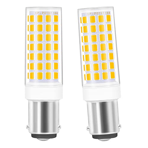 SanGlory B15D LED Dimmbar, 5W 550 Lumen LED Leuchtmittel, 360°Abstrahlwinkel LED Glühbirne B15d Warmweiß 3000K, ersetzt 40W 50W 60W Halogenlampen, AC 230V, 2er Pack von SanGlory