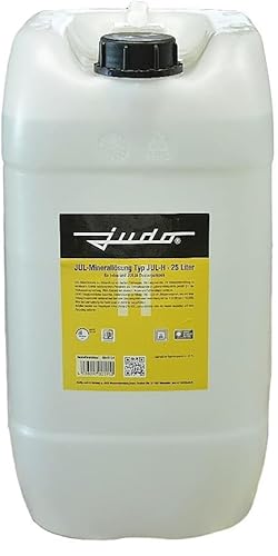 Judo Minerallösung JUL-H für Härtegrad 3, gelb, 25 Liter inkl. SanVo Viskosetuch 25 Liter von SanVo