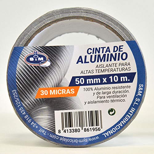saneaplast metalsant. 861956 – Band 50 mmx 10 mt 30 Micron Alu S & M 6 von Saneaplast Metalsant.