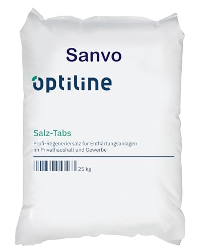 Sanvo Optiline Siedesalztabletten für Wasserenthärtungsanlagen 25 KG von Sanvo