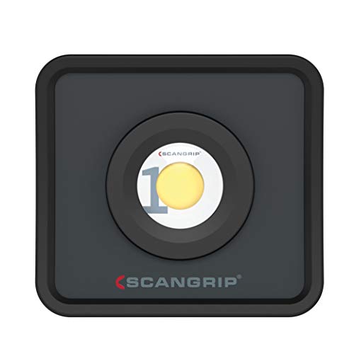 Scangrip NOVA Mini Handstrahler LED Flutlicht Smart Grip 4-in-1 System Kompakt Bereitstellung 1000 Lumen, 03.6010 von Scangrip