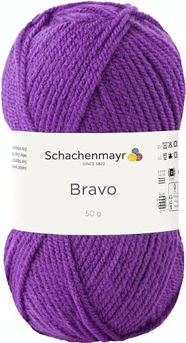 Schachenmayr Bravo, 50G violett Handstrickgarne von Schachenmayr since 1822