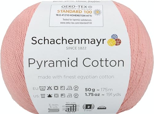 Schachenmayr Pyramid Cotton, 50G Altrosa Handstrickgarne von Schachenmayr since 1822
