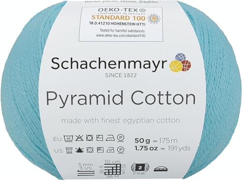 Schachenmayr Pyramid Cotton, 50G türkis Handstrickgarne von Schachenmayr since 1822