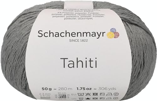 Schachenmayr Tahiti, 50G grau Handstrickgarne von Schachenmayr since 1822