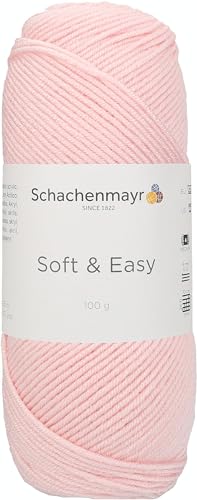 Schachenmayr Soft & Easy, 100G rosa Handstrickgarne von Schachenmayr since 1822
