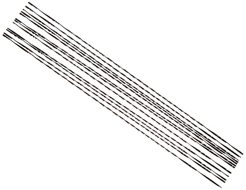 Schiessel Laubsägeblatt Zarsa rund für Holz und Kunststoff, Größe 3, 12 Stück Laubsägeblätter von Pebaro