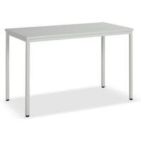 HEMMDAL Mehrzweck-Tisch, kratzfeste Oberfläche, 4 Bodengleiter-Füße, HxBxL 750 x 1.200 x 600 mm von HEMMDAL