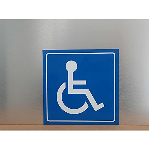 Schön und Wieder Hinweisschilder | Einfahrtschilder | Warnschilder | Verschiedene Designs | Aus ALU-Verbund Behinderten Parkplatz von Schön und Wieder