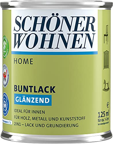 DurAcryl Buntlack Rubinrot 125 ml RAL 3003 Glänzend Schöner Wohnen von Schöner Wohnen