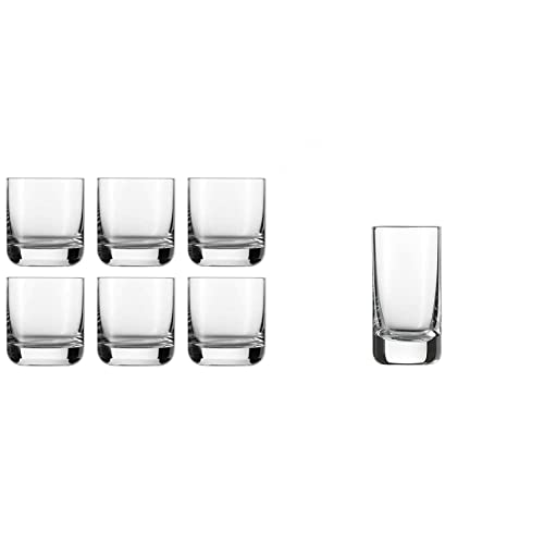Schott Zwiesel 140360 Convention Whiskyglas, 0.29 L, 6 Stück & Convention Schnapsglas, Glas, transparent, 6 Stück (1er Pack), 6 von Schott Zwiesel