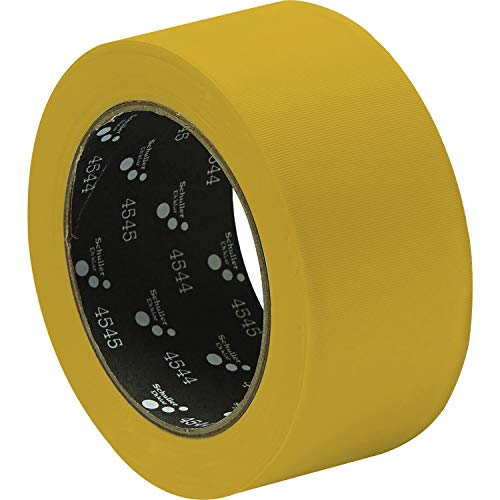 SCHULLER Bau-Klebeband | PVC MASK Q | gelb | UV-beständig | 30 mm x 33 m | 1 Rolle von Schuller