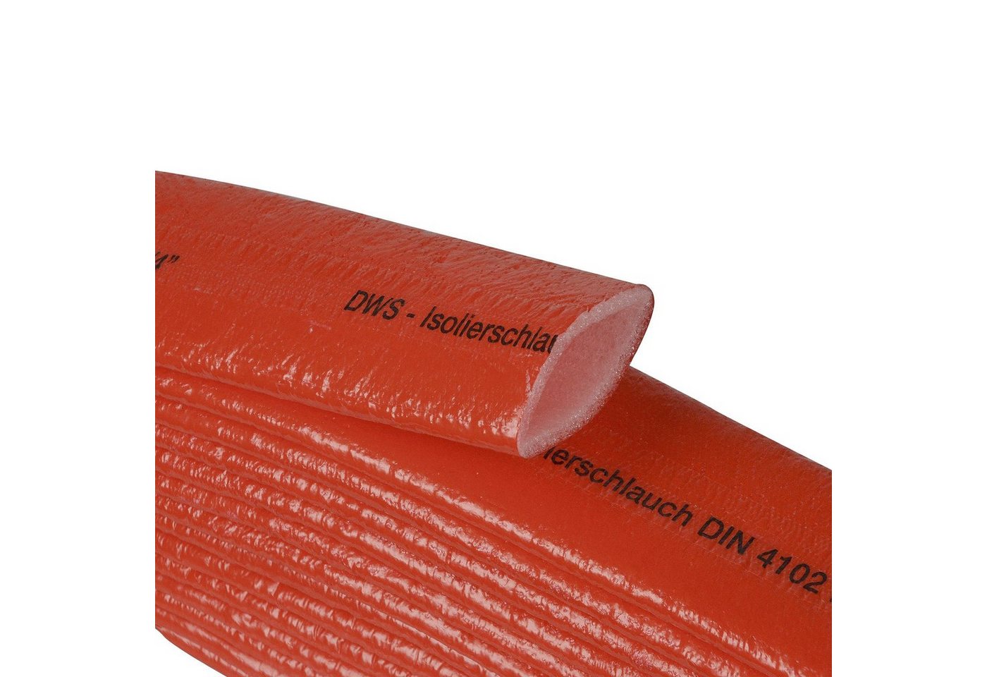 Scorprotect® Rollladenkastendämmung PE Schutzschlauch Isolierung 4 mm rot von Scorprotect®
