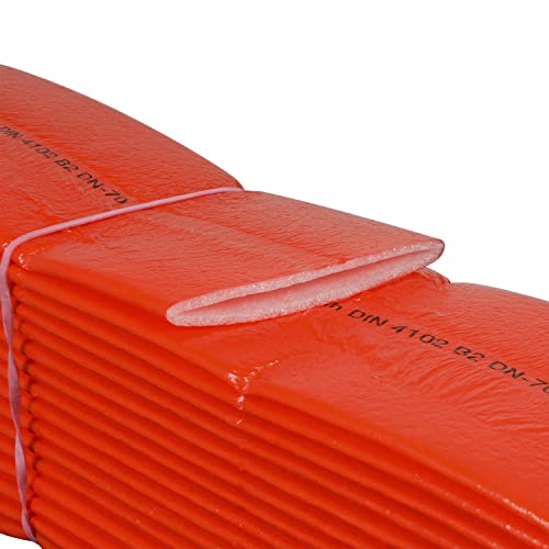 PE Schutzschlauch Isolierung 4 mm rot für Abwasser Ausführung PE Schutzschlauch Abfluss (SCP-PE-S70) von Scorprotect