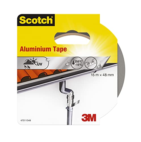 Scotch 47011548 Aluminium-Klebeband (48 mm x 15 m) silber von ScotchBlue