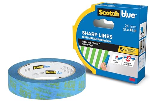 ScotchBlue Advanced Masking Tape 2093 UK Abdeckband, blau von ScotchBlue