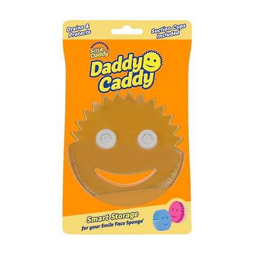 Daddy Caddy Smart Storage für Smile Face Schwämme von Scrub Daddy