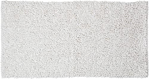 Sealskin Badteppich Twist, weiß, 120 x 60 cm von Sealskin