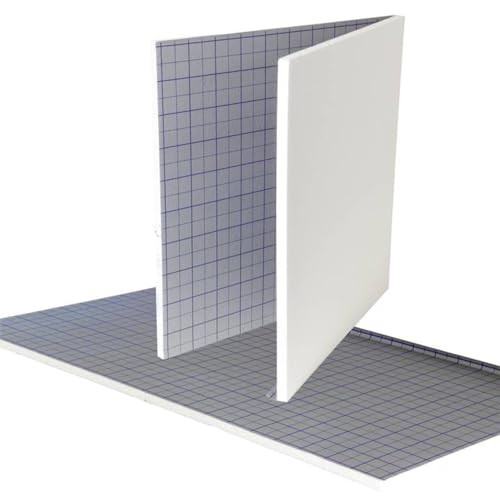 Fußbodenheizung 15 mm Tackersystem Tackerplatte Faltplatte 15-2 WLG 045 10 m² von Selfio
