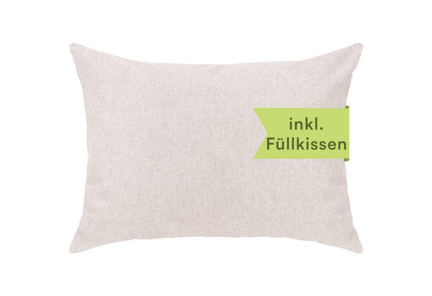 Selfitex Dekokissen XXL 60x80 inkl. Füllkissen kuschelweiches Lesekissen, Rückenkissen, Sofakissen, für Couch, Bett oder als Polster jeglicher Art von Selfitex