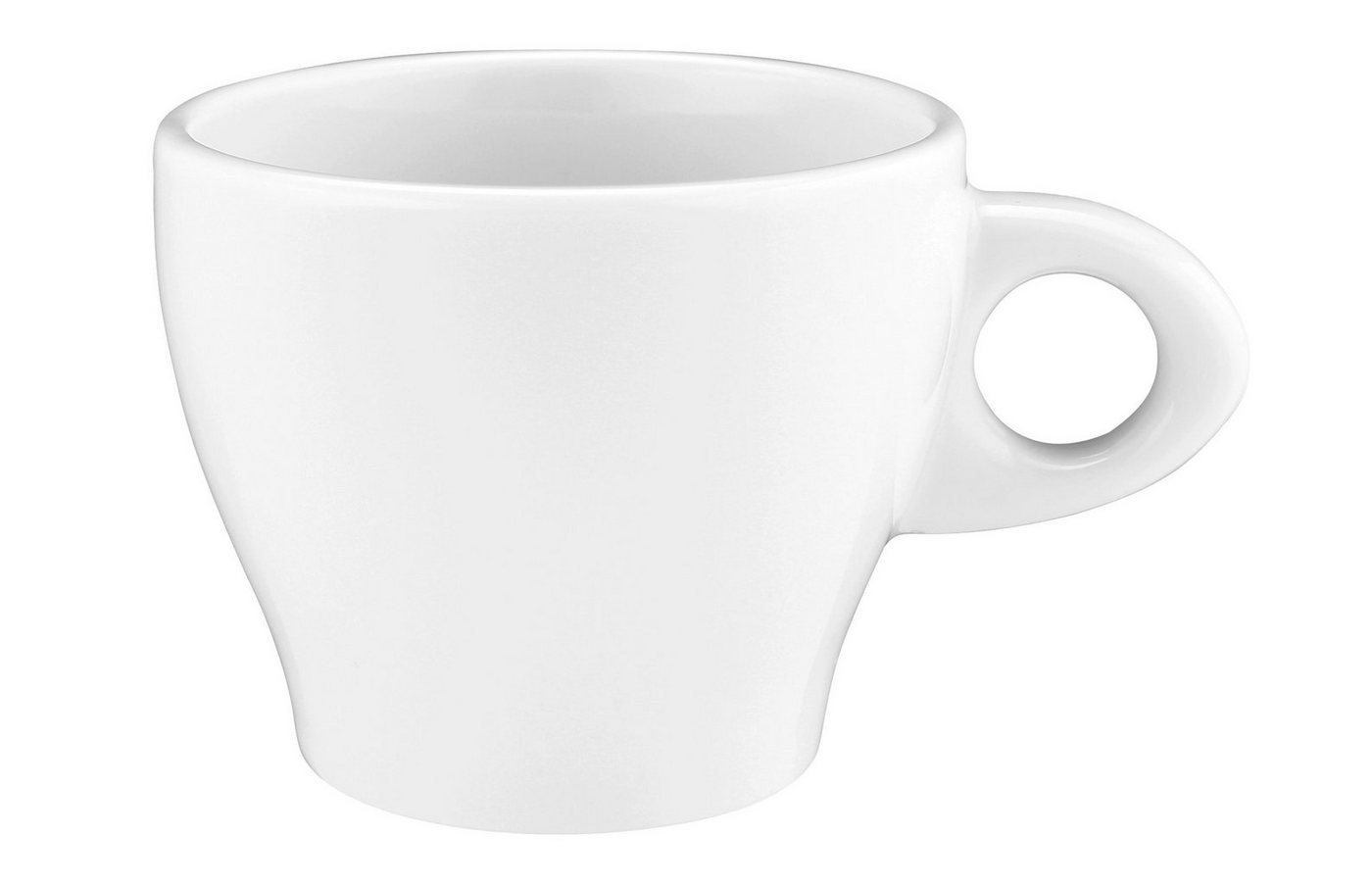 Seltmann Weiden Tasse Coffe-e-Motion weiß Kaffee-Obertasse M5344, Porzellan, Salamandergeeignet von Seltmann Weiden