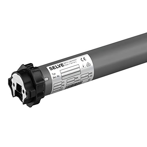 SELVE SE Pro 2/7 Ø45 Rollladenmotor für Welle SW 60, 17 U/min, inkl. SW 60 Wellenadapter, inkl. 2,5 m Kabel von Selve