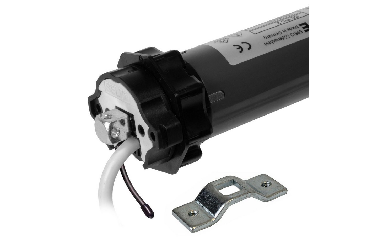 Selve Rollladenmotor SE Pro 2/15-RC Funk inkl. Adapterset SW60 Universal-Motorlager von Selve