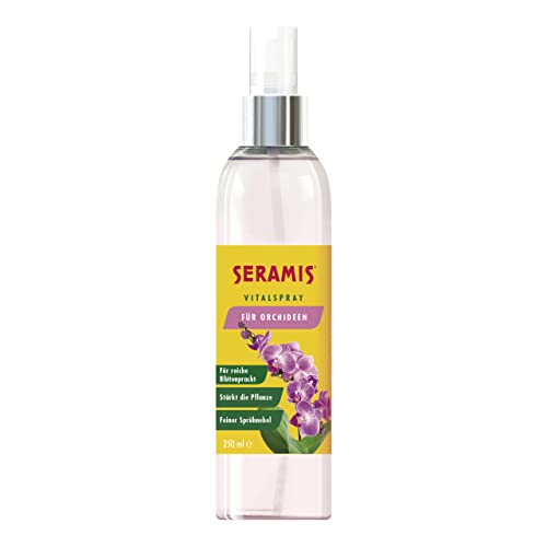 Seramis Vitalspray für Orchideen, 250 ml – Pflanzenpflege für Orchideen, vitalisierendes Orchideen Spray zur optimalen Blattpflege von Seramis