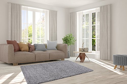 Serdim Rugs Teppiche für Wohnzimmer, Polypropylen, Grau, 80 x 150 cm von Serdim Rugs