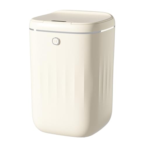 Serlium 20L Automatic Trash Can Touchless Sensor Waterproof Electric Garbage Bin for Kitchen Bathroom (Battery Type Need 2pcs AA Battery) von Serlium