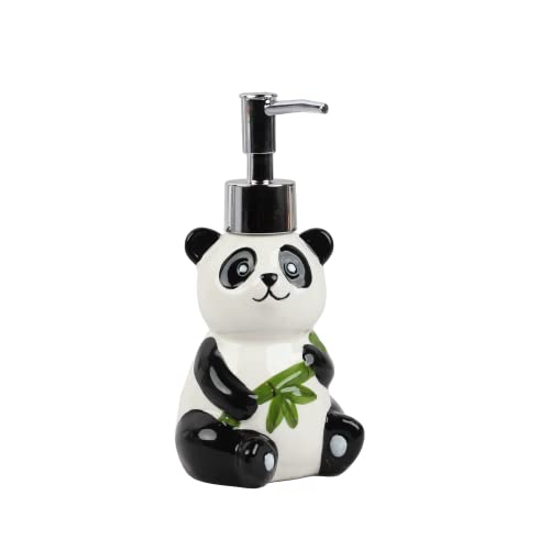 Panda Seifenspender mit Pumpe für Bad oder Küche Spüle von Servette Home
