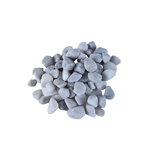 Marmorkies weiß Carrara Kies Körnung 15-25 mm (2) von Sesua