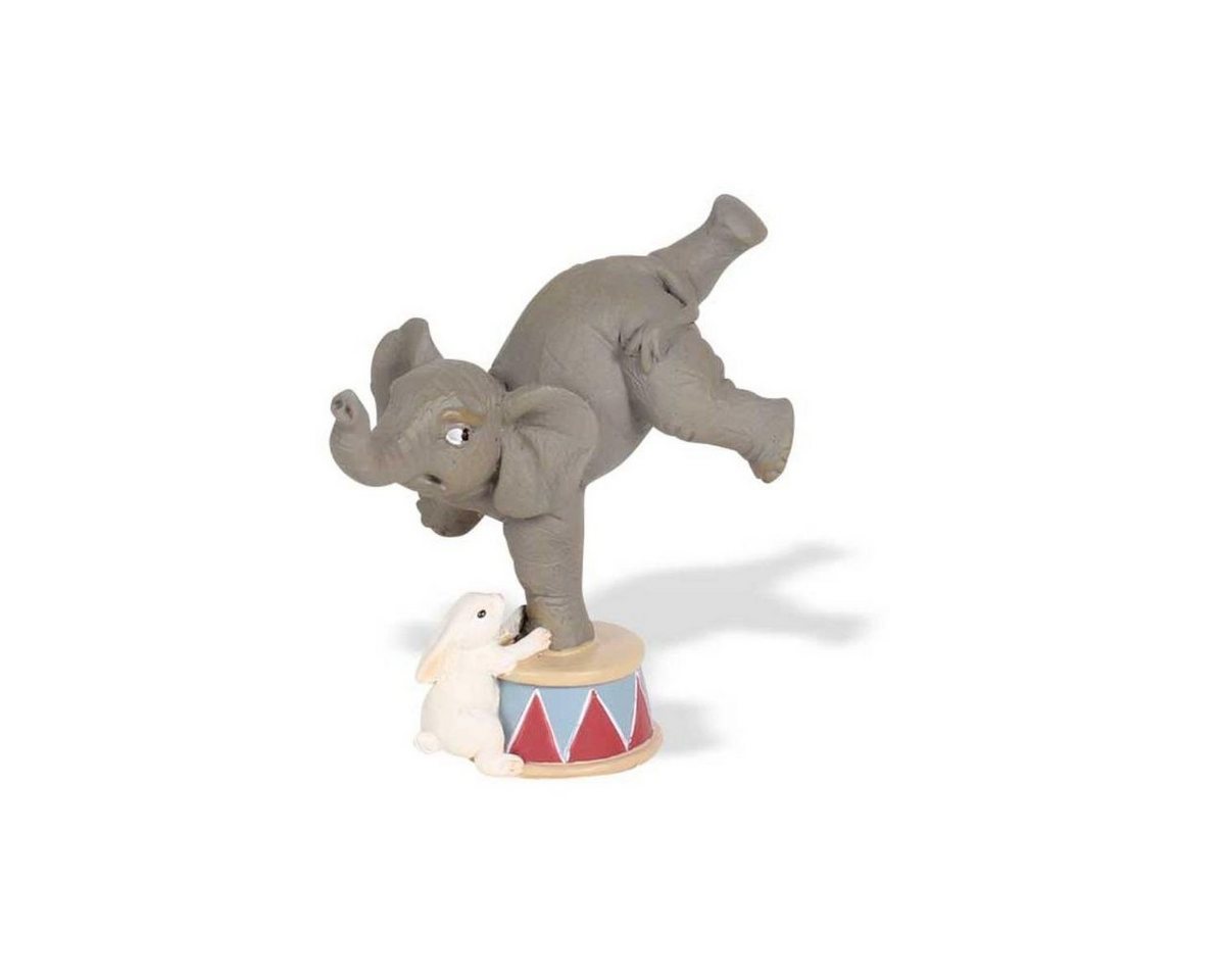 Seyko-Geschenke Dekofigur 091065 - Keramikfigur  Elefant macht Handstand mit... (1tlg), Perfekt für jeden Anlass" von Seyko-Geschenke