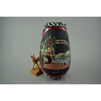 Vintage Vase/San Marino Riva Fat Lava | Italy 60Er von ShabbRockRepublic
