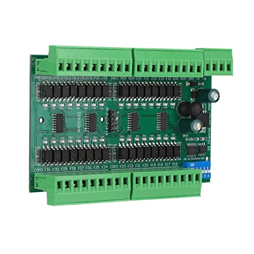 DIN-Schienen-Eingangscontroller, SPS-Schalter-Mengenplatine DC6.5V-24V 32-Kanal-isolierter digitaler tragbarer Stromkreis(Nur PNP-Platine) von Shanrya