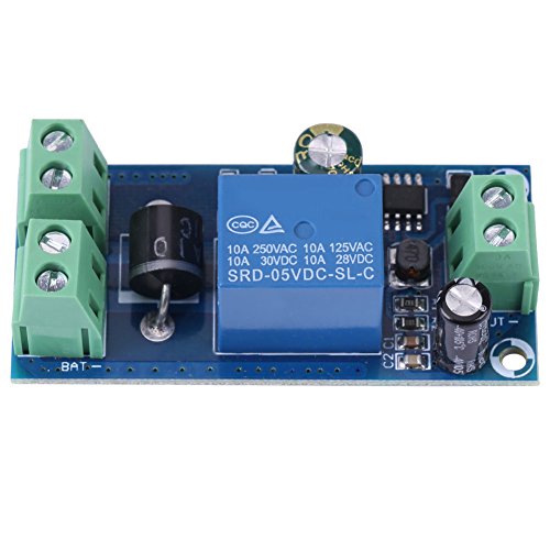 Notstromschaltermodul, DC 5V ~ 48V 10A Automatisches Stromversorgungsschaltermodul Batterie Notsteuerplatine für Inkubator, Laptop von Sharainn