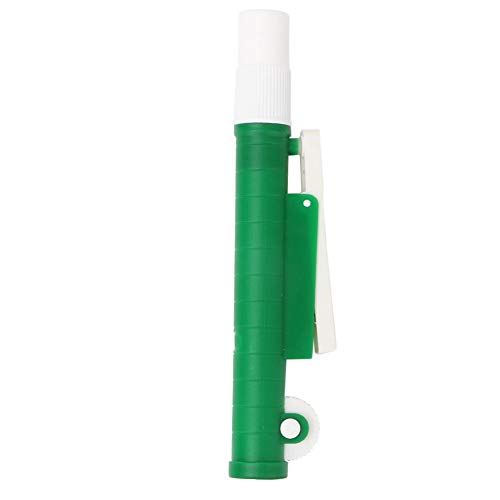 Pipettenpumpe, 10 ml Green Wide Anwendbarkeitsfüller für Einweg-Kunststoff- und Glaspipetten, Pipettenfüller von Sharainn